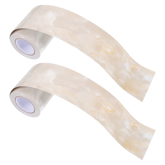 NICERIO Self Adhesive Marble Skirting Board Cover for Wall Decoration Moisture Proof