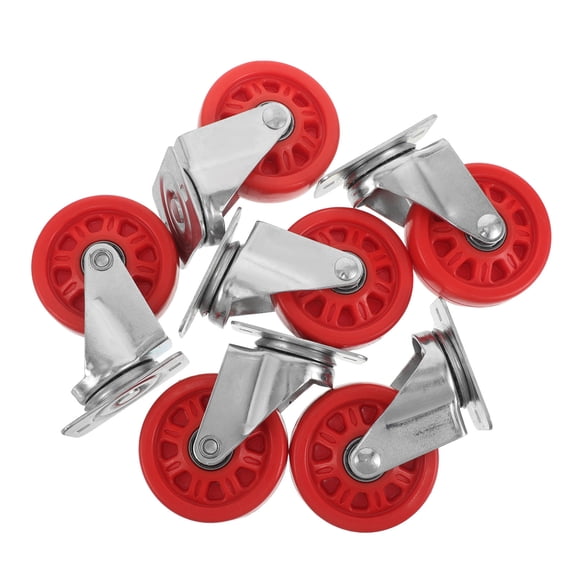 NICERIO Swivel Nylon Creeper Replacement Caster Wheel for Garage Seat Heavy Duty Bolt on