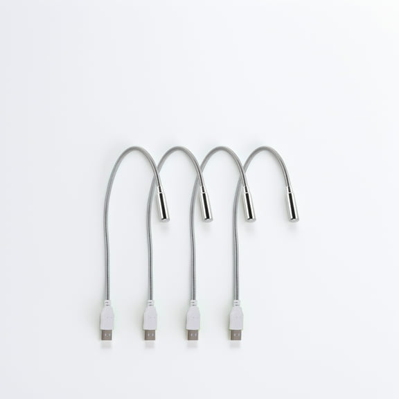 NICERIO Back to School Atmosphere Light Aluminum Alloy 4Pack 13.8In Reading Light