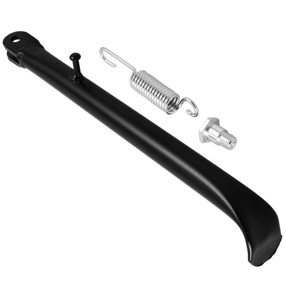 NICERIO Bike Stand Kick Motorcycle Kickstand Black 1 Set