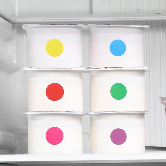 NICERIO Multi Colored Sticker Dots for Decoration Self Adhesive Small Round Label Stickers