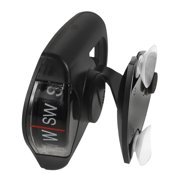 NICERIO Multiuse Auto Compass for Car Motorcycle and Boat Black Dashboard Accessory
