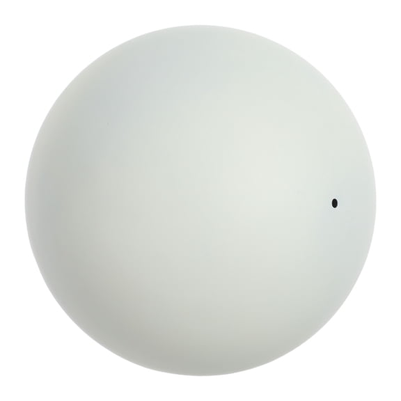 NICERIO Outdoor Stainless Steel Garden Sphere with Matte White Finish Hollow Metal Orb for Garden Decor