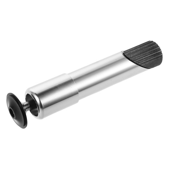 NICERIO Lightweight Alloy Front Fork Stem Riser Plated Silver for Wide Compatibility and Easy Installation