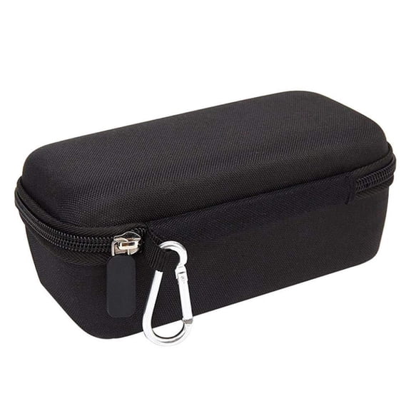 NICERIO Portable Black Mouse Carrying Pouch Eva Material Shockproof Mouse Container for Travel