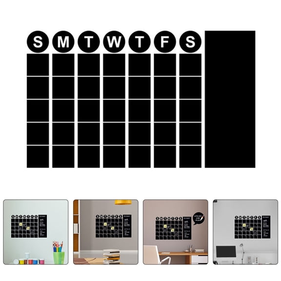 NICERIO Nicerio Blackboard Wall Sticker, Self-Adhesive PVC, No Residue, Perfect for Notes and Lists