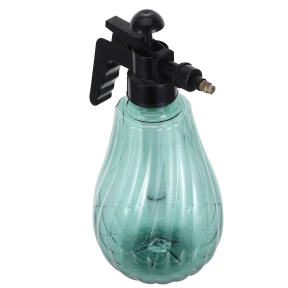 NICERIO Portable Pet Bath Sprayer with Manual Pump and Lightweight Green Plastic Design