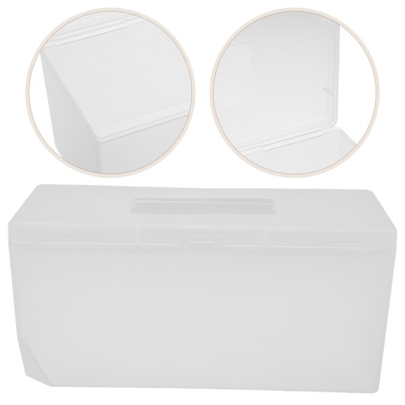 NICERIO Portable Transparent Snorkel Mask Case with Hard Shell and Clear Viewing Window