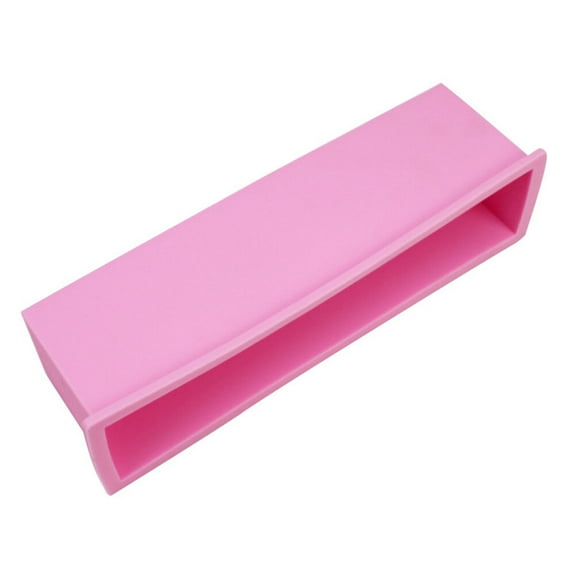 NICERIO Rectangle Soap Mold Pink DIY Tool for Craft Enthusiasts 1Set