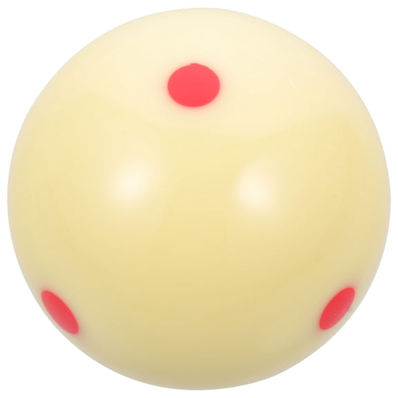 NICERIO Red Resin Cue Ball for Pool Table Training Made with Durable Wear Resistant High Grade Phenolic Resin