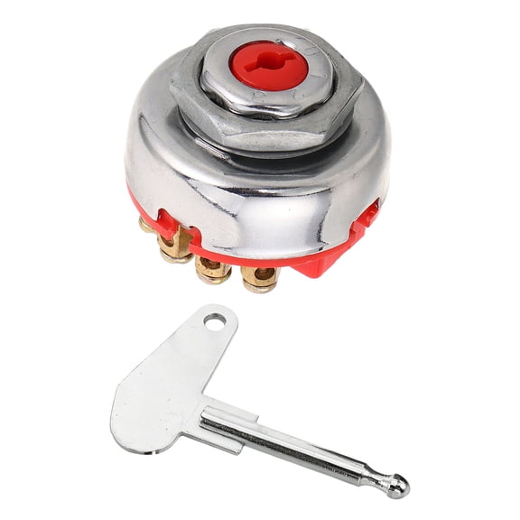 NICERIO Reliable Universal Ignition Starter Switch with Key for Trailer Tractor and Forklift