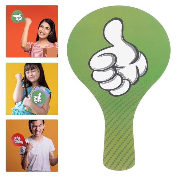 NICERIO Reusable Red Voting Board for Classroom Engagement and Teacher Judging Activities