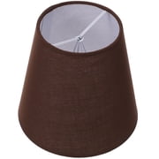 NICERIO Simple Style Coffee Cloth Lamp Shade for Dining Room and Accent Lighting