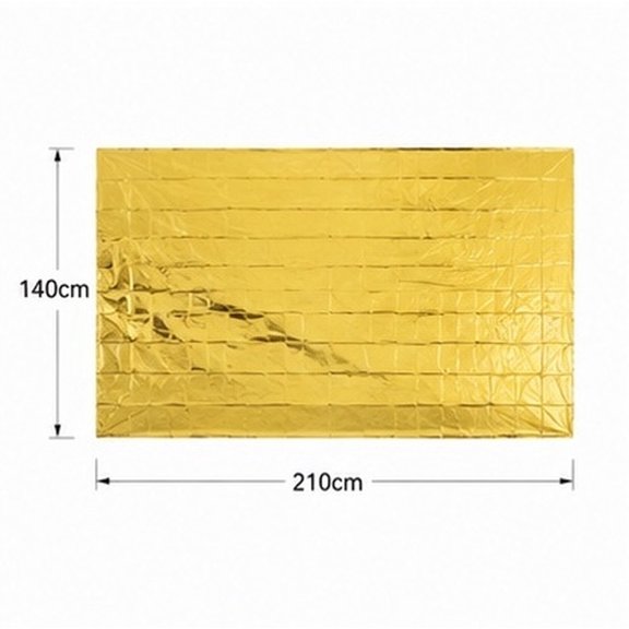 NICERIO Space Blanket with Pocket Size and Durable Material for Outdoor Activity and Four Season Camping