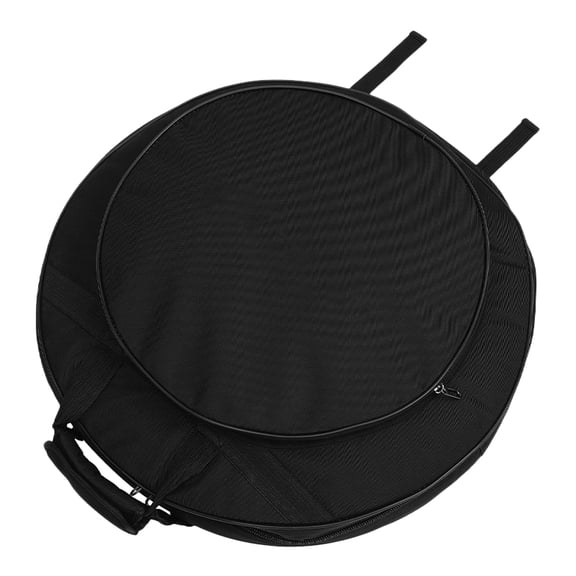 NICERIO Travel Cymbal Carrying Case with Multiple Compartments and Protective Sponge Inserts for Cymbals