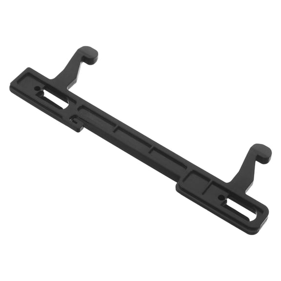 NICERIO Universal Microwave Oven Door Latch Hook Replacement Black Plastic Easy Install Quiet