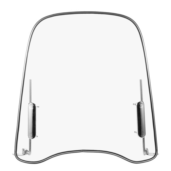 NICERIO Universal Motorcycle Windshield for Riding with High Transparency Wind Deflector 1Pcs
