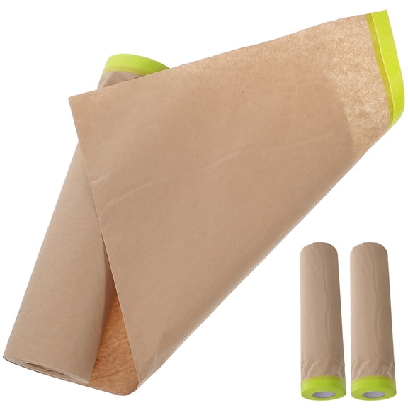 NICERIO Vinyl Transfer Paper Masking Film for Stencil Making and Cutting Templates in Beige Color