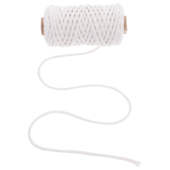 NICERIO Braided Cotton Macrame Cord for Decorative Needs and Box Packing