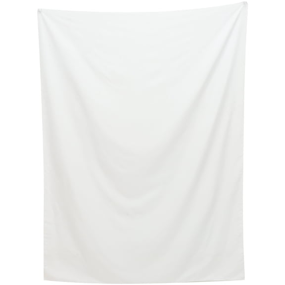 NICERIO White Cloth Backdrop Polyester Wall Decor for Photo Studio Use 1Set