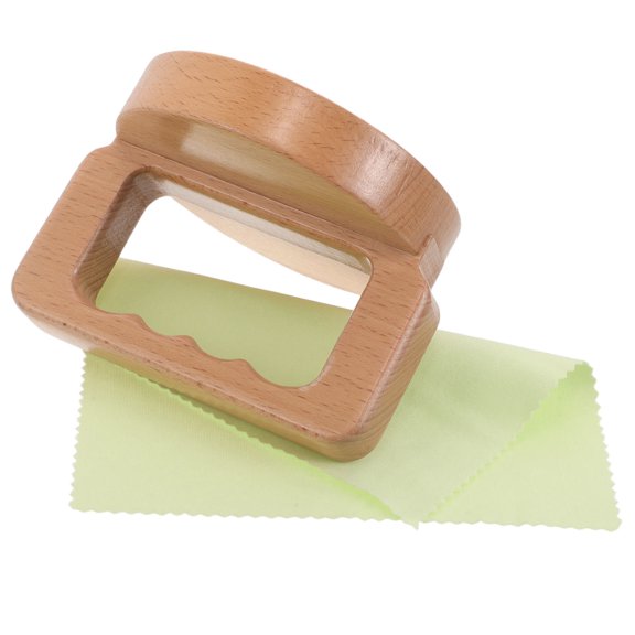 NICERIO Wood Block Printing Baren Tool with Ergonomic Handle for Craft Printmaking Pressing in Khaki