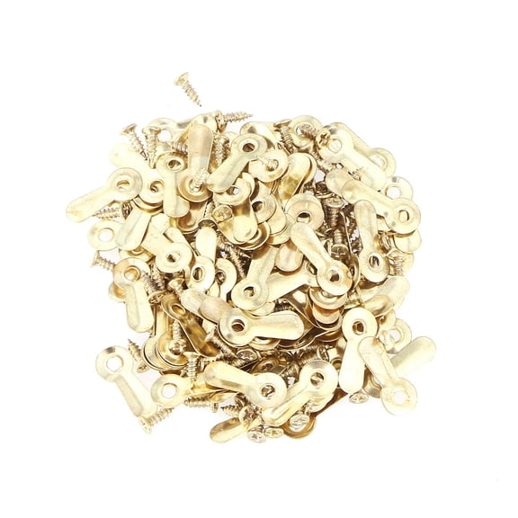 NICERIO Golden Picture Frame Accessories Small Colored Melon Slices for Frames 200Pcs