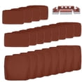 thumbnail image 1 of RADIATA 27 x 27 Outdoor Burgundy Red-A Olefin Backrest Pillow Covers, 8 Count, 1 of 8