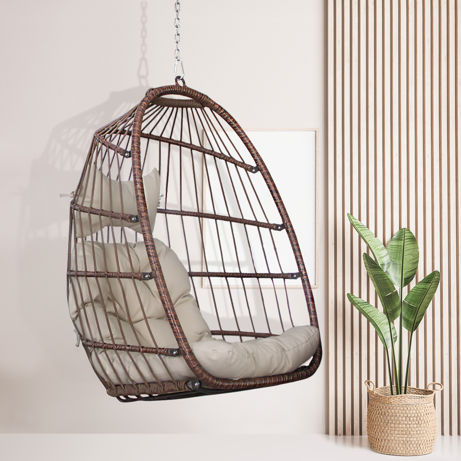 tree hanging egg chair