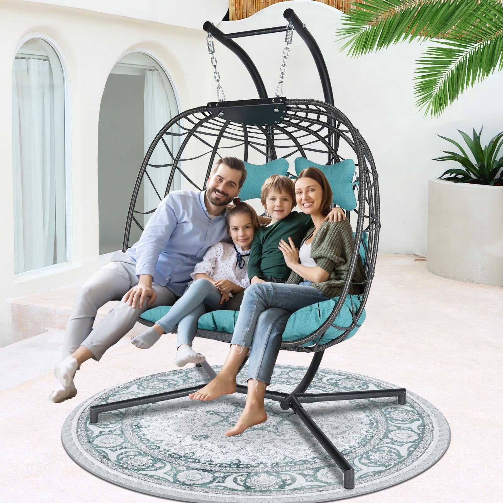 Tanning Bed Pool SEGMART Outdoor Lounge Chairs Set Of