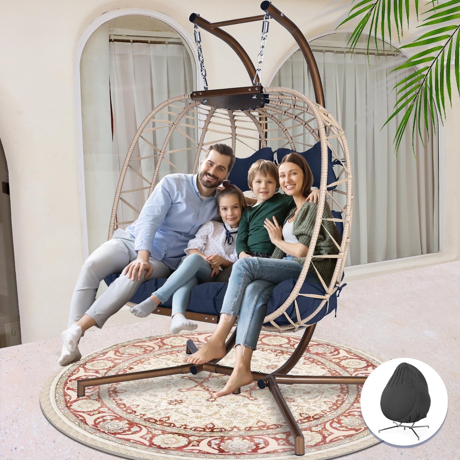 Large swing cushions 2025