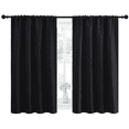 thumbnail image 1 of NICETOWN Black out Curtains Rod Pocket Thermal Insulated Window Drapes for Dining Room 42x45 inch, 2 Panels, 1 of 8