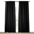 thumbnail image 1 of NICETOWN Black out Curtains for Bedroom Window 84-inch Length 2 Panels set Back Tab and Rod Pocket Curtains Drapes, 42"x84", 1 of 8