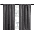 thumbnail image 1 of NICETOWN Blackout Curtains Rod Pocket Thermal Insulated Window Drapes for Bedroom 42x45 inch, Grey, 2 Panels, 1 of 8
