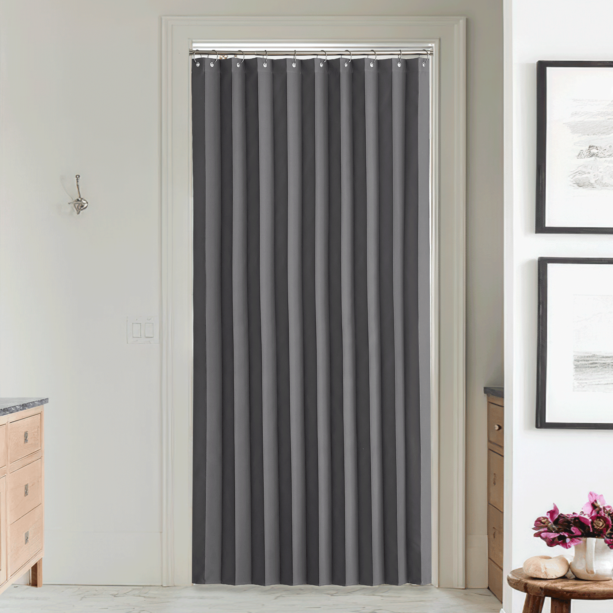 NICETOWN Door Curtains Accordion Style Door Curtains for Doorway