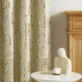 thumbnail image 1 of NICETOWN Full Room Darkening Curtains Thermal Insulated Curtains for Living Room Blackout Drapes with Gold Ivory Tree Branch Pattern for Bedroom, Grommet Top, 52W x 63L Inch, Set of 2, Beige, 1 of 8