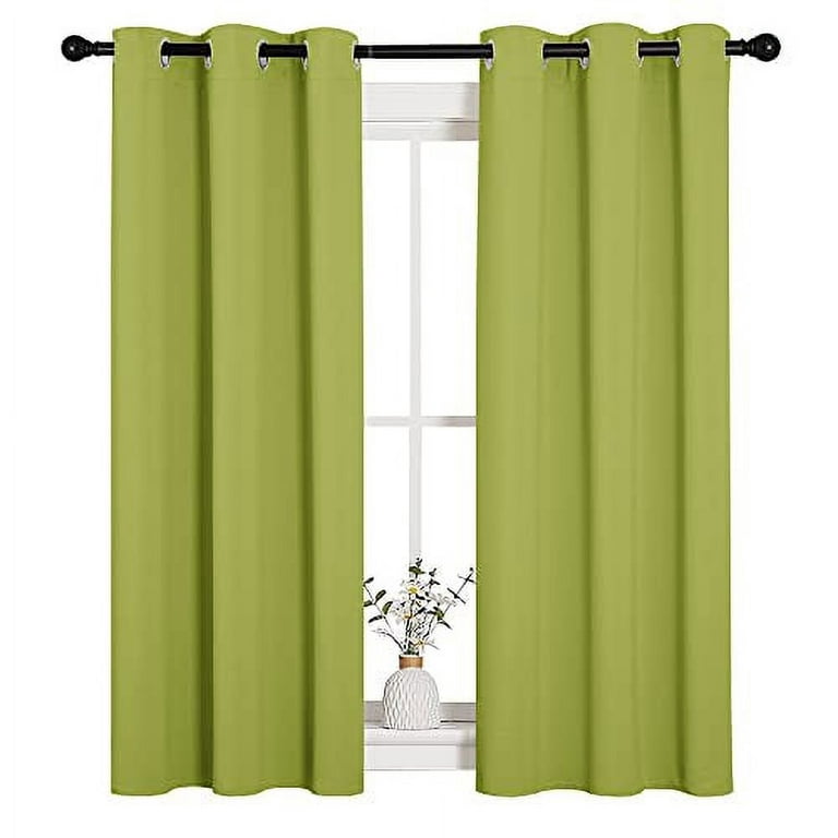 NICETOWN Green Blackout Curtains Window Panels, Window Treatment