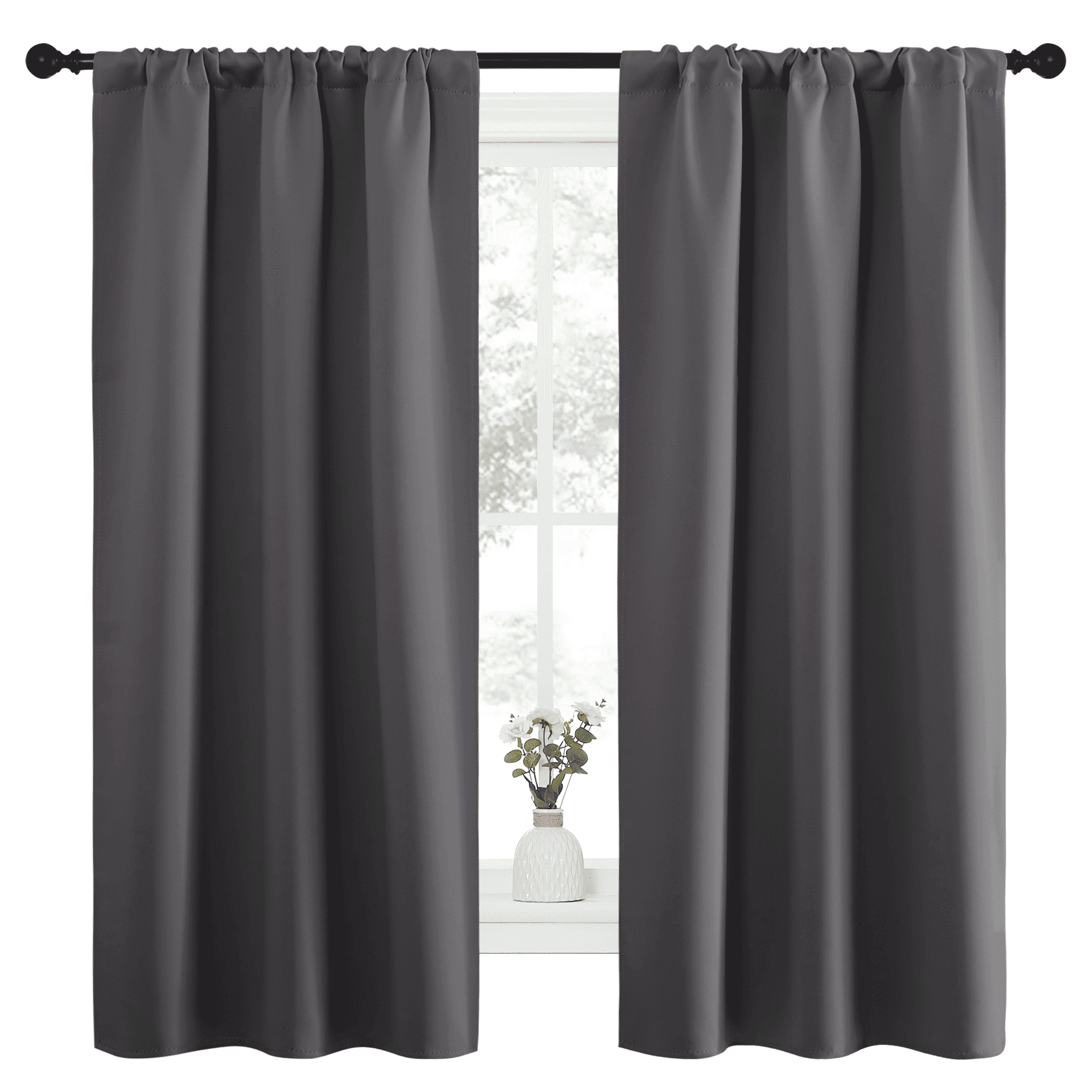 Best HD Pictures about  Rod Pocket Blackout Curtains  with No AI Images