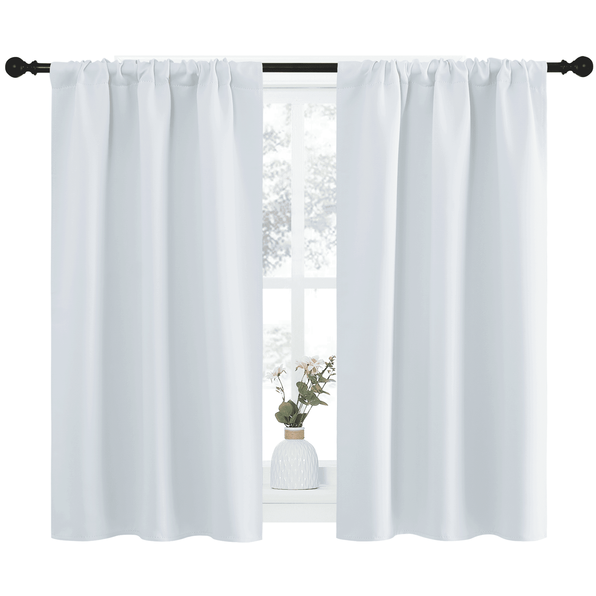 NICETOWN Thermal Insulated Blackout Curtains for Bedroom Noise Reducted