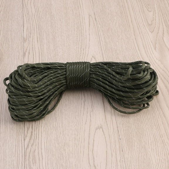 NICEXMAS 1 Bundle Reflective Cord Tent Guide Rope Polypropylene Fiber for Outdoor Tools