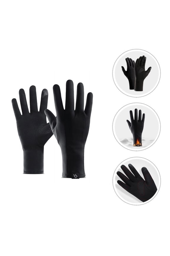 1 Pair of Athletic Gloves for Men with Touchscreen and Lightweight Material