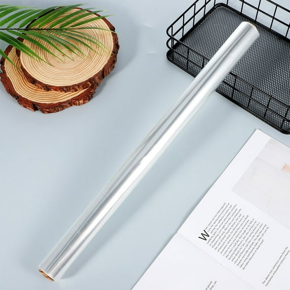 NICEXMAS Transparent Self Adhesive Wall Protector Film with Easy No Glue Application