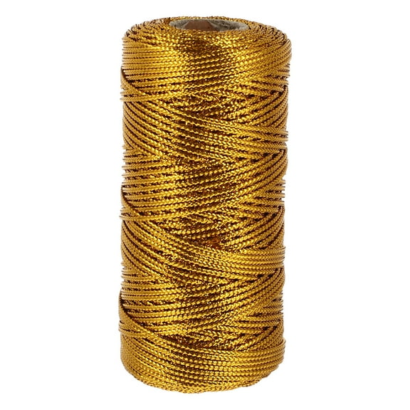 NICEXMAS Polyester Twine Roll for Crafts and Wrapping, Crafting Accessories, Indoor Use String Line for Wrapping