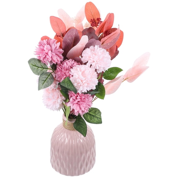 NICEXMAS Beige Artificial Silk Hydrangea Flowers for Home Decor, Wedding Centerpieces, Floral Arrangements - 1 Set Faux Blooms
