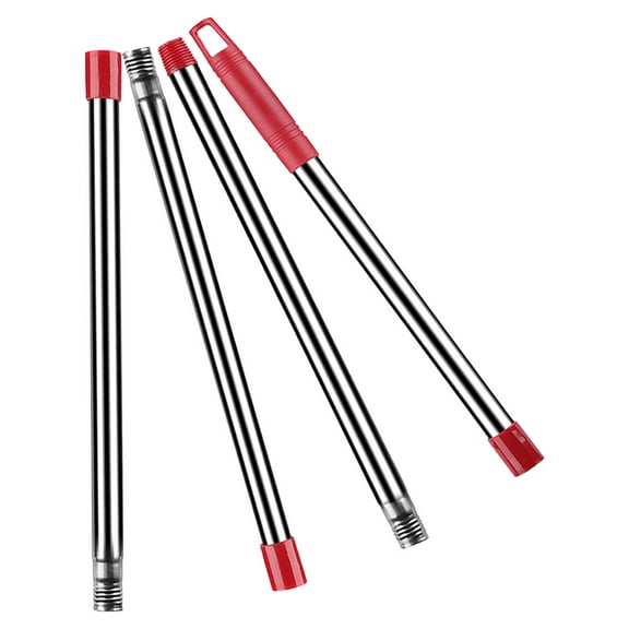 NICEXMAS detachable mop handle Mop Handle Replacement Stainless Steel for Households 1 Set