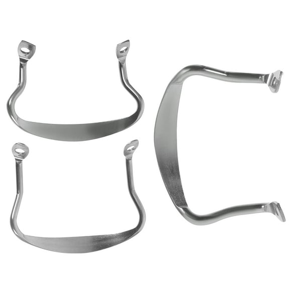 NICEXMAS Serving Tray Handles Set with Ergonomic Grip, Side Mount Design for Kitchen, Dining, Home, and Party Use