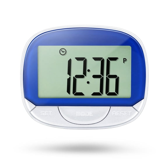 NICEXMAS 1Set Digital Sports Walking Pedometer with Large Display and Clip Portable Fitness Tracking Device