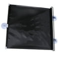 thumbnail image 1 of NICEXMAS 1Set Black Car Windshield Sun Shade with Suction Cups Foldable Durable PVC Heat Reflective, 1 of 5