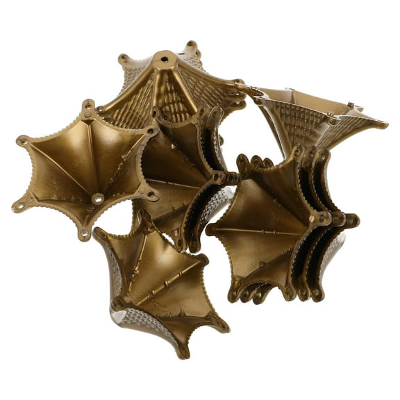 NICEXMAS Nicexmas Metal Wind Chime Supplies with Golden Spacer Beads for Crafting