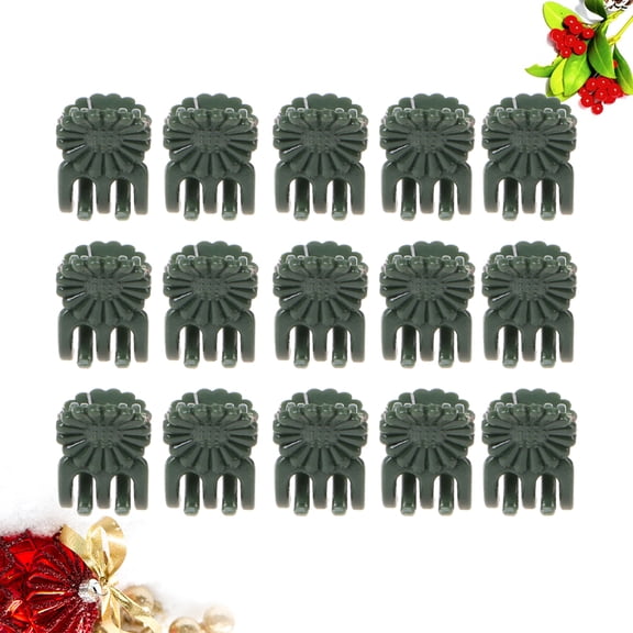 NICEXMAS Nicexmas Green Orchid Clips Ladybug Shaped for Garden Vine Fixing 100Pcs