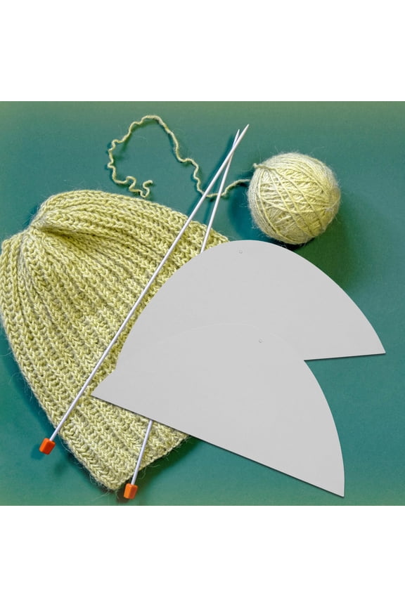 100-Pack Knitted Hat Shaper Inserts, Cardboard Flat Cap Holders with Space-Saving Design for Hat Storage